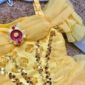 Size 7/8 NWT Disney Store Belle Costume Dress